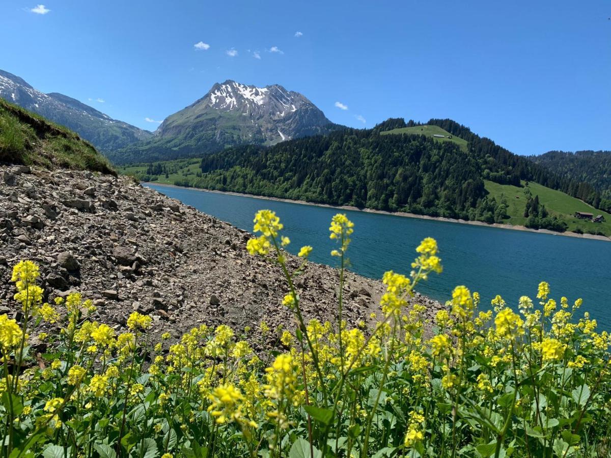Fischers Lodge Innerthal Bagian luar foto