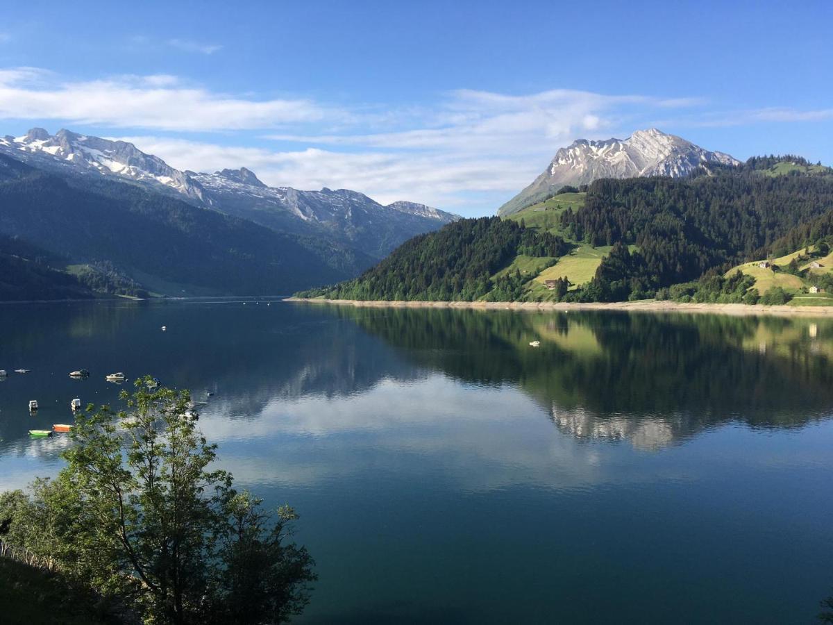 Fischers Lodge Innerthal Bagian luar foto