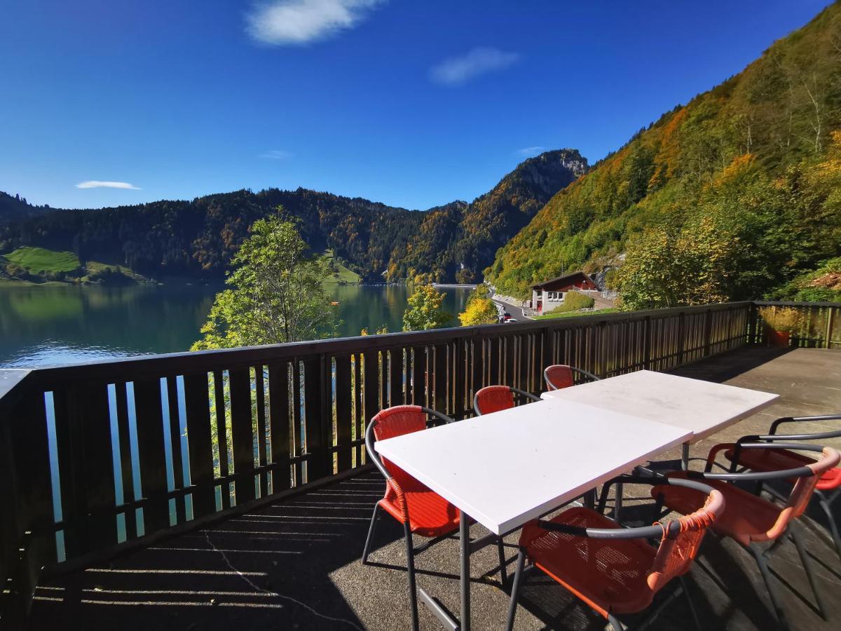 Fischers Lodge Innerthal Bagian luar foto