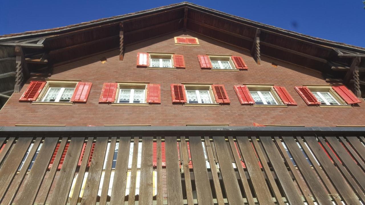 Fischers Lodge Innerthal Bagian luar foto