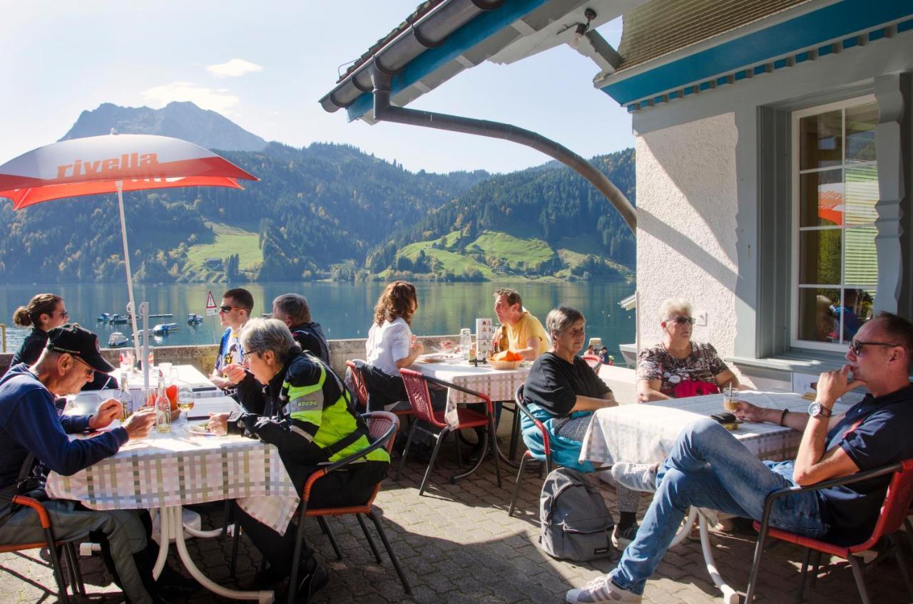 Fischers Lodge Innerthal Bagian luar foto