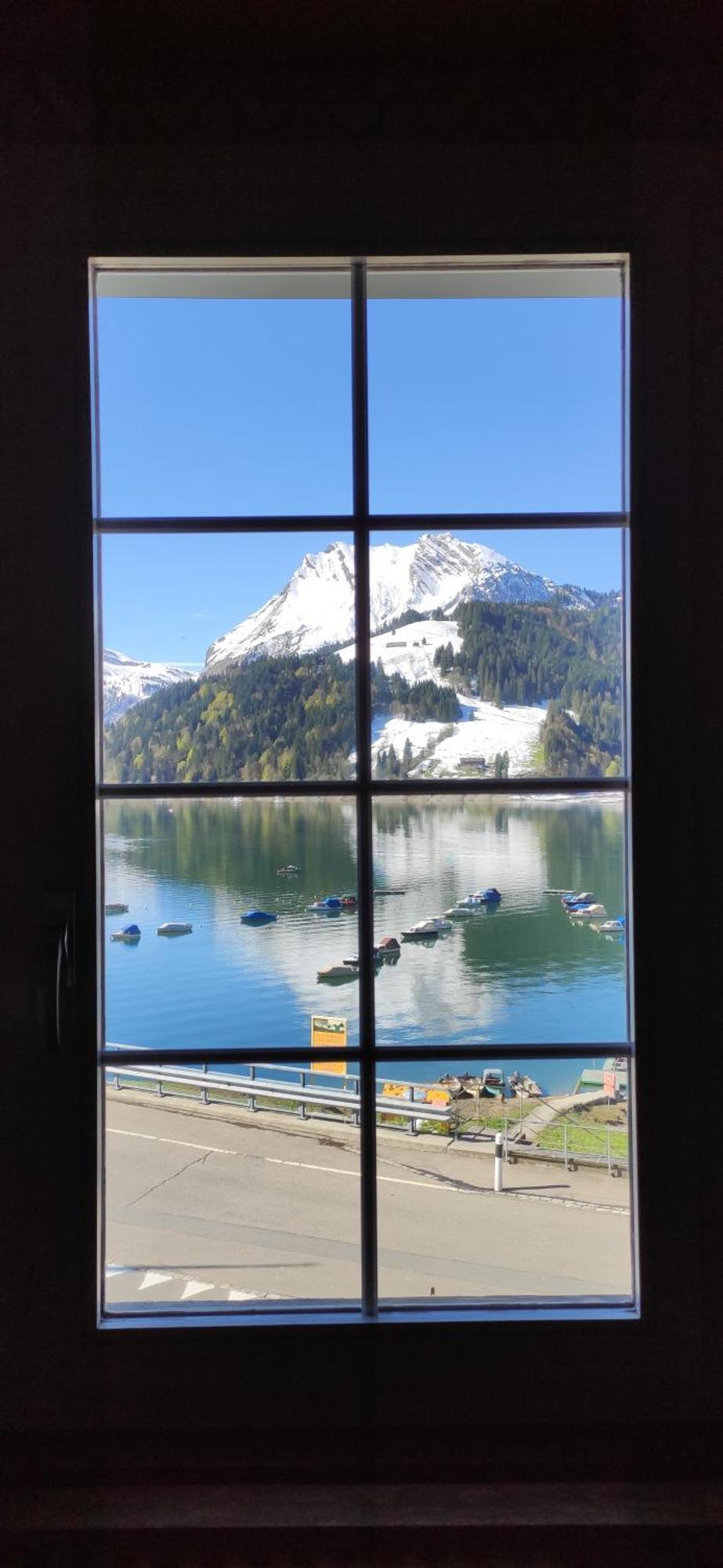 Fischers Lodge Innerthal Bagian luar foto