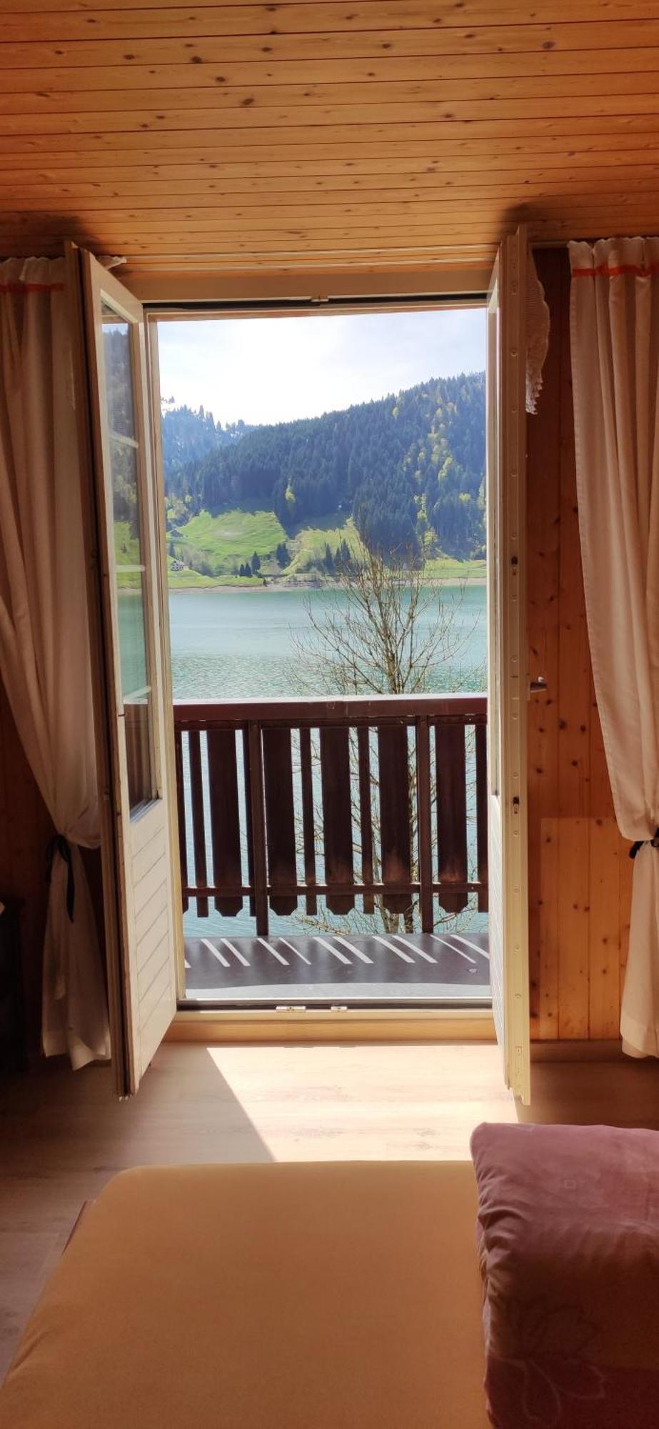 Fischers Lodge Innerthal Bagian luar foto