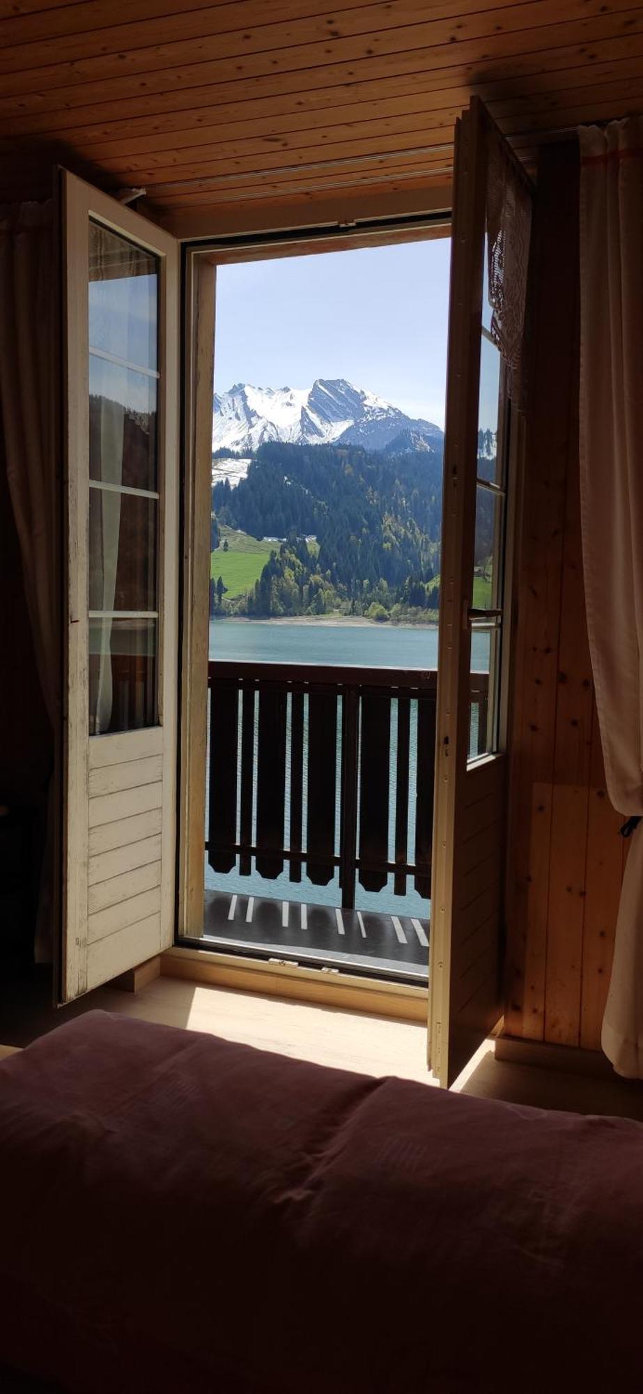 Fischers Lodge Innerthal Bagian luar foto